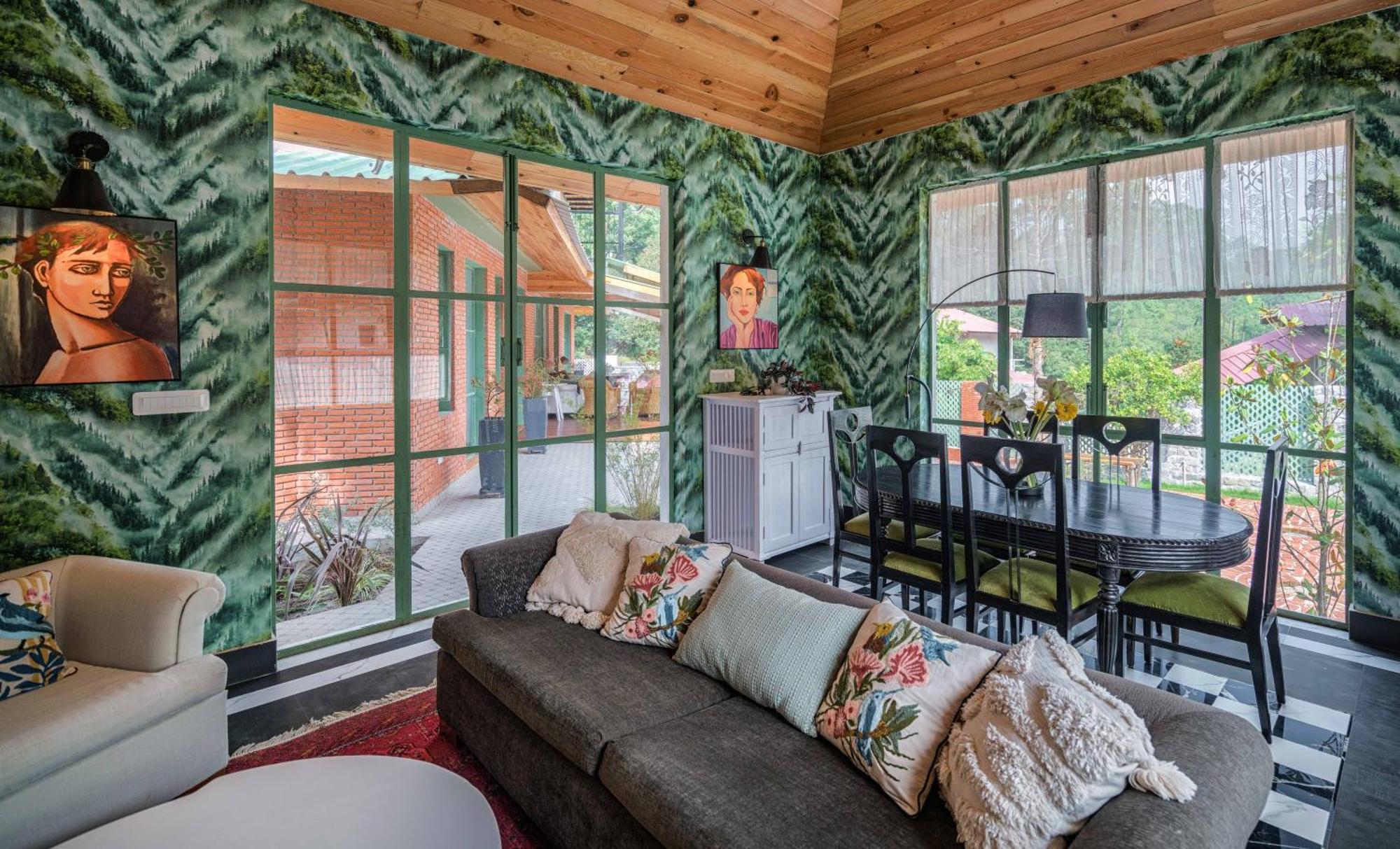 Casa Bhimtal Villa Bagian luar foto