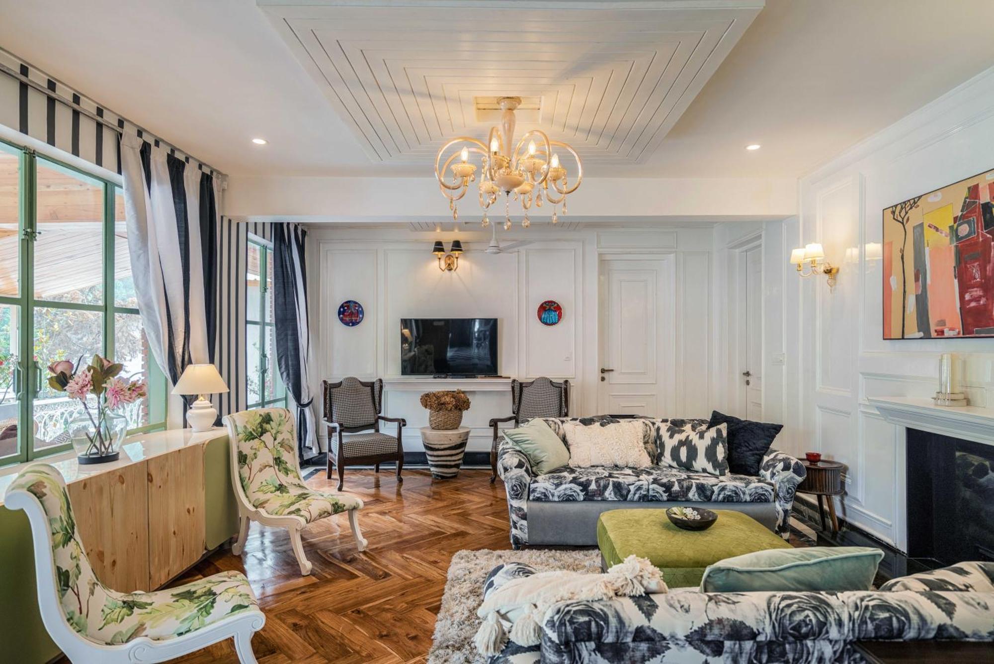 Casa Bhimtal Villa Bagian luar foto