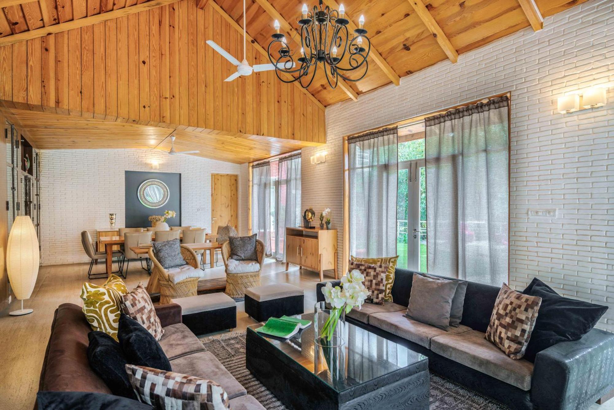 Casa Bhimtal Villa Bagian luar foto