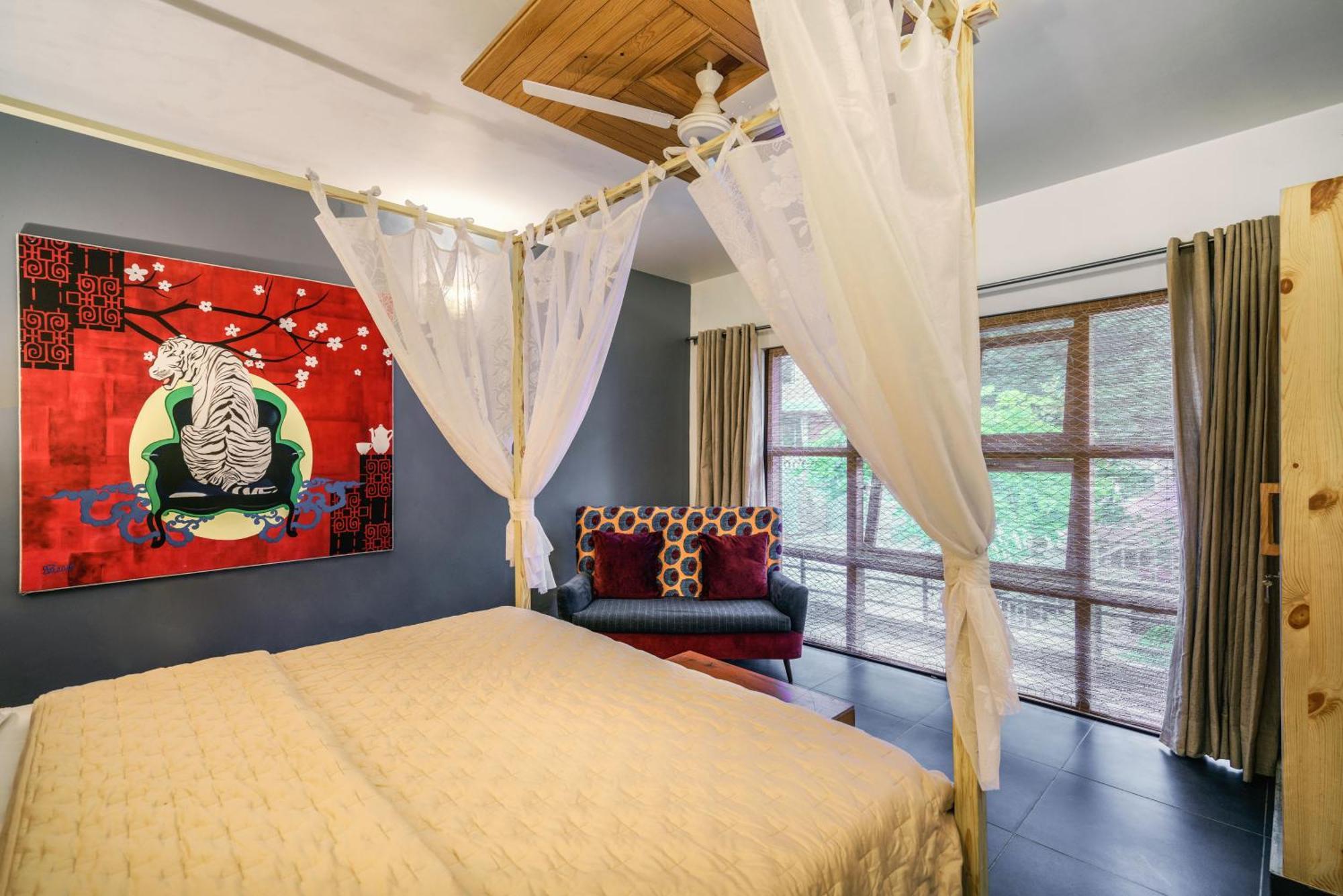 Casa Bhimtal Villa Bagian luar foto