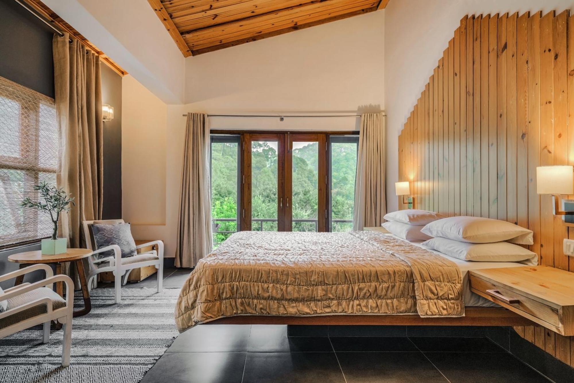 Casa Bhimtal Villa Bagian luar foto